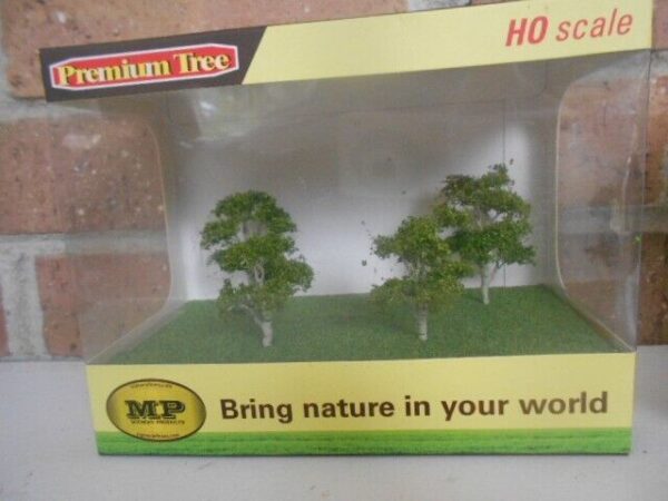 MP Scenery Products item # 70406 N-Scale Gum Premium Trees