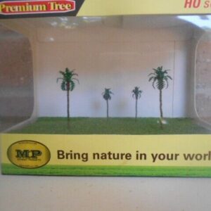 MP Scenery Products item # 70428 N-Scale 2" Palm Premium Trees