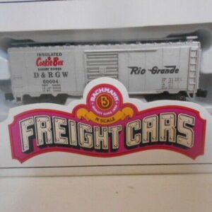 BACHMANN # 16952 N Scale 40' Box Car D&RGW Cookie Box