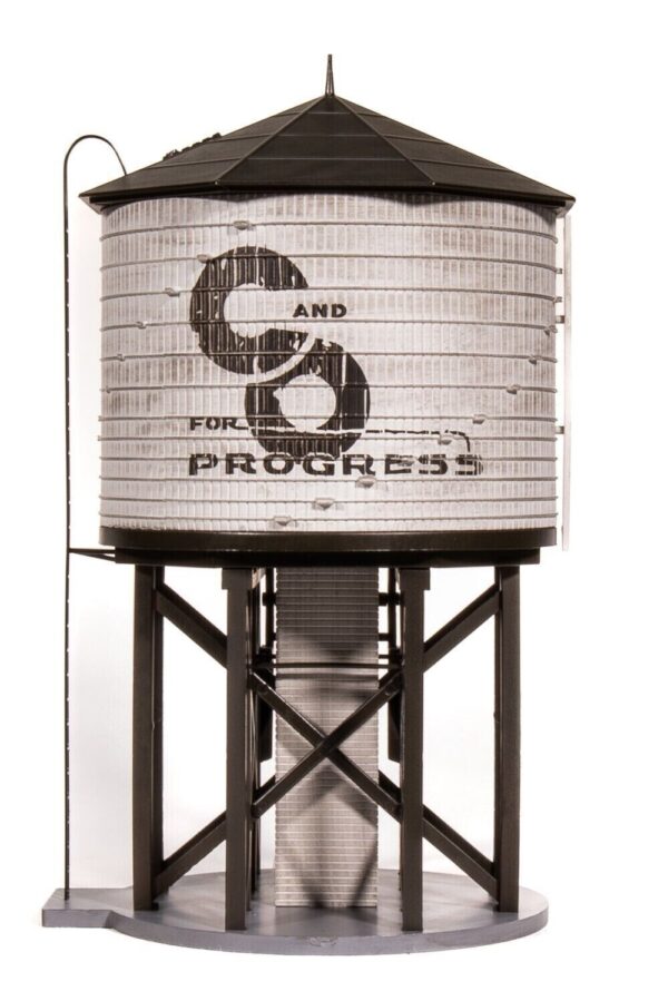 BWL #7915 HO Scale Operating Water Tower W/sd Chesapeake and Ohio Weathered