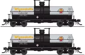 BWL #6469 BROADWAY LIMITED HO Wyandotte Chemicals 6000 Gallon Tank (Set of 2)