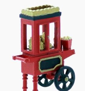 #1057 HO Scale Accessories Detail Pop Corn Cart (1 Per Pack)