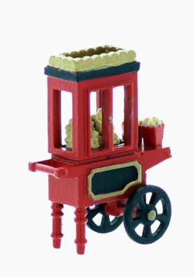 #1057 HO Scale Accessories Detail Pop Corn Cart (1 Per Pack)