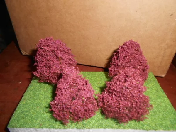 MP Scenery Products item # 70410 N-Scale 2" Copper Beech Premium Trees - Image 5