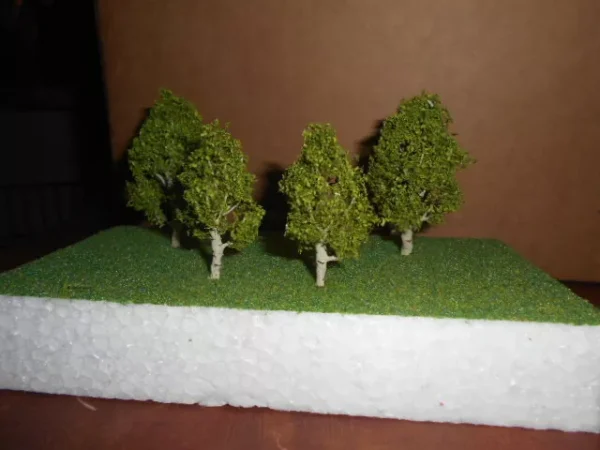 MP Scenery Products item # 70426 N-Scale 2" Birch Premium Trees - Image 5