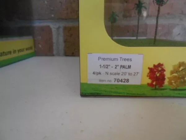 MP Scenery Products item # 70428 N-Scale 2" Palm Premium Trees - Image 4