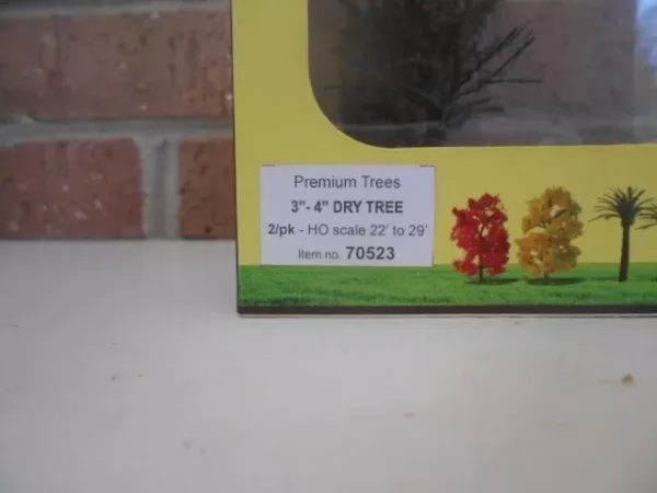 MP Scenery Products Item #70523 HO Scale Premiun Dry Trees 3'' to 4'' - Image 4