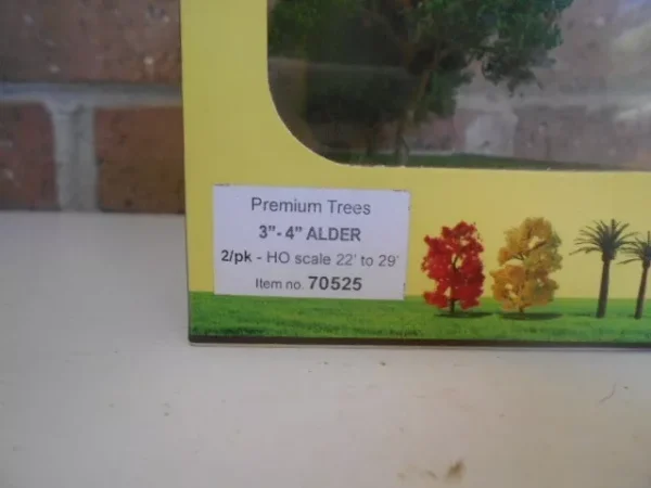 MP Scenery Products Item #70525 HO Scale Premiun Alder Trees 3'' to 4'' - Image 2