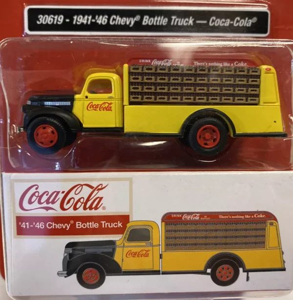 CLASSIC METAL WORKS 1941-'46 Chevy Bottle Truck - Coca-Cola #30619 - Image 4