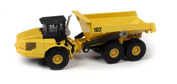C M W Articulated Off-Highway Dump Truck Safety Orange 1:87 HO TC-101-12B - Image 2