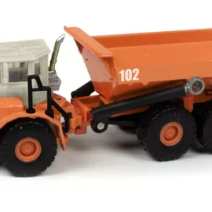 C M W Articulated Off-Highway Dump Truck Safety Orange 1:87 HO TC-101-12A